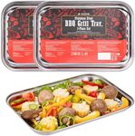 Navaris Stainless Steel BBQ Grill T