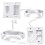 ELECPOW White in-Wall Cable Managem