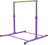 Gymnastics Bar Junior Training Bar Height Adjustable - Purple