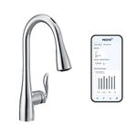 Moen 7594EVC Arbor U by Moen Smart Pulldown Kitchen Faucet with Voice Control and MotionSense, Chrome