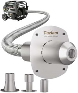 PAZLAM Generator Exhaust Extension Silencer Kit – Universal Fit for Firman, Honda, Champion & More – Heavy-Duty Stainless Steel Muffler with Flexible Pipe – Noise Reduction & Fume Venting