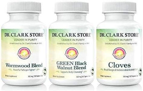 Dr. Hulda Clark Vegetarian Green Black Walnut, Wormwood, Cloves