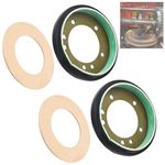 KitchenKipper 2-Pack 04743700 Drive Disc Compatible with Ariens Snapper Riding Clutch Disc, for Snowblowers and Mowers, Replaces 00170800, 00300300, 1-0765, 3003, AM-122115 - with Liner