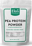 Pea Protein Powder (200g) by Elo's Premium| 100% Food Grade Organic Pea Protein Powder | Packaged in Canada| Pure & Non-GMO | Excellent Source of Protein, Iron, Amino Acids, and More