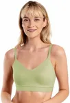 Floatley Cozy Adjustable Bra Comfort Wirefree Seamless Bra with Embedded Pad for Women Size M