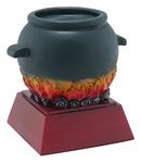 Decade Awards Chili Pot Color Resin Trophy, Large | Chili Cook-Off Award - 6 Inch Tall - Engraved Plate on Request