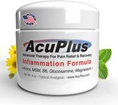 AcuPlus Pain Relief Cream- Advanced Fast Acting, Long Lasting & Powerful Topical Pain Relief from Bursitis, Arthritis, Tendonitis, Joint, Knee, Back Pain and Muscle Ache