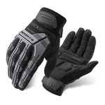 ROCKBROS Motorcycle Gloves Mountain Bike Gloves Full Finger Outdoor Gloves for Men Touch Screen