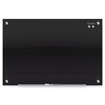 Quartet Infinity Magnetic Glass Dry Erase Board, Black, 4 X 3 Feet (3413820121)