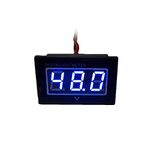 Automotive Authority LLC® 48V Golf Cart Digital Volt Meter Battery Gauge for Use On Club Car EZGO Yamaha 48 Volt - Blue