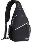 MOSISO Sling Backpack, Polyester Mu