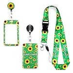 The Sunflower Art Lanyard for Keych