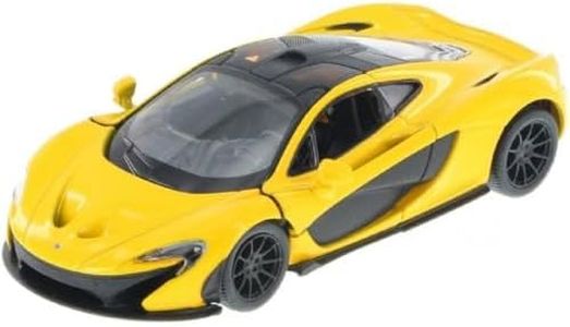 McLaren P1, Yellow - Kinsmart 5393D - 1/36 Scale Diecast Model Toy Car