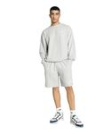 Puma Mens Relaxed Sweat Suit, Light Gray Heather, M (68370004)