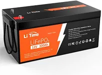 Litime 12V 300Ah Lithium LiFePO4 Battery, Built-in 200A BMS, Max 2560W Power Output, Easy Installation, 4000+ Deep Cycles, FCC&UL Certificates, 10-Year Lifetime, Perfect for Off-Grid, RV, Solar.