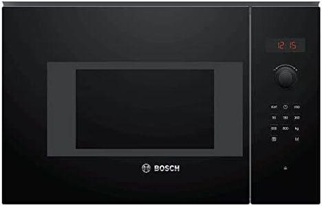 Bosch Home & Kitchen Appliances Bosch Serie 4 BFL523MB0B Built In Microwave - Black
