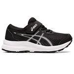 ASICS Kid's Contend 8 Pre-School Running Shoes, Black/White, 10 Little Kid