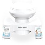 squatty potty USA Combo Ecco Plastic Stool (9-inch , White)