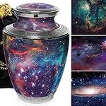 Cosmic Galaxy Cremation Urns for Hu