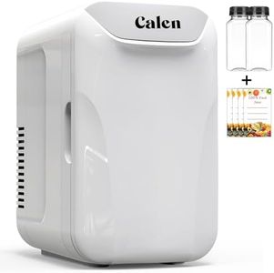 CALEN 6L Mini Fridge for Food, Beverages, Cosmetics