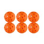 COLISEO Pickleball Ball | Performance Outdoor Pickleball | 40 Holes Pickleball for Beginners & Outdoor Gameplay | Perfectly Balanced | High Bounce Durable Ball (Pack of 6)