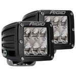 Rigid Industries - D Series Pro Driving Surface Driving Lights, Universal Driving Lights, Off Roading Driving Lights (2-Pack)