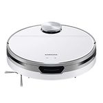 Samsung Jet Bot Robot Cordless Vacuum Cleaner w/Intelligent Power Control, Precise Navigation, Multi Surface Cleaning for Hardwood Floors, Carpets, Rugs, Anti Hair, VR30T80313W/AA, White