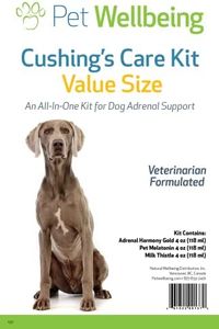 Pet Wellbeing Adrenal Care Kit for Dogs - Comprehensive Adrenal Support & Cortisol Balance for Dogs - Veterinarian-Formulated Value Size