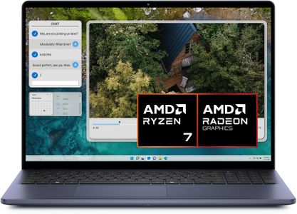 Dell Inspiron 16 Laptop – Ryzen 7, 16GB RAM, 1TB SSD