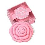 AI·X·IANG 24 Pack Handmade Pink Rose Style Soap Favours Guests Keepsake Gift for Wedding Favours Gifts, Parties, Bridal Shower Favours, Wedding Favours For Guests, Mothers Day Gifts Soap Favours