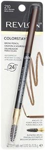 Revlon Colorstay Brow Pencil, 210 Soft Brown (Pack of 2)