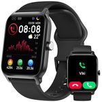 Smart Watch for Men Women, Answer/Make Calls, Alexa Built-in, [1.8"HD Screen] Smart Watches for iPhone/Samsung/Android, Fitness Watch with Heart Rate Sleep SpO2 Monitor,IP68 Waterproof, 100+ Sports