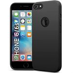 TheGiftKart Sleek Back Cover Case for iPhone 6 / 6s | Slim Fit Protective Design | Ultra Matte Finish | Camera Protection Bump | Soft Silicon Back Cover Case for iPhone 6 / 6s (TPU | Matte Black)