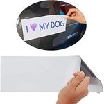 Bright Creations Blank Magnetic Car Signs, Non-Adhesive Magnetic Sheets (12 x 4 in, 12 Pack)