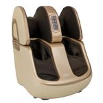 HCI E-Footio Pro Corded Electric Foot Massager, An 360* Rolling, Squeezing & Wrapping Foot Massager(Beige)