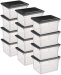Sterilite File Box, Stackable Stora