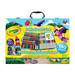 Crayola Inspiration Art Case; 140 Art Supplies, Crayons, Gift for Boys and Girls, Kids, Adults, Ages 3,4, 5, 6, and Up, Arts and Crafts, Colored Pencils, Washable Markers, Paper, Portable Case, Back to school, School supplies, Gifting