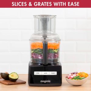 Magimix 3200XL Food Processor – Black, Compact Kitchen Appliance