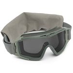 REVISION Military Desert Locust Goggle, Solar Lens/Foliage Green