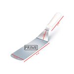 Prime Bakers and Moulders Stainless Steel Pizza Turner/Pastry Lifter/Pancake Flipper (25x9.5 cm, Silver)