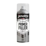 JENOLITE Primer Filler Spray Paint | GREY | High Fill Multi-Surface Primer Paint | Fills Small Dents & Scratches | Perfect For Car Bodywork, 3D Printer Models & More | 400ml