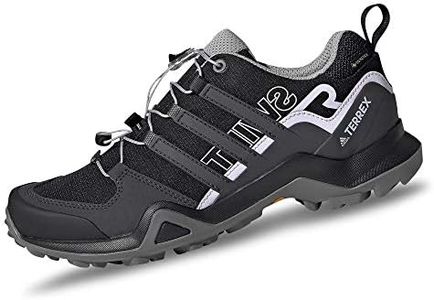 adidas Women's Terrex Swift R2 Mid GTX W Trail Running Shoe, Cblack Dgsogr Prptnt, 7 US