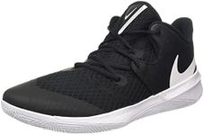 NIKE Men's Volleyball Shoes, Black, 8.5