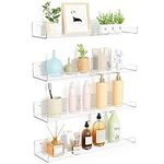 upsimples 4 Pack Acrylic Shelves fo