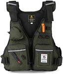 Lixada Fly Fishing Vest Adjustable 