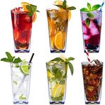 Ulable 12 Oz Reusable Clear Plastic