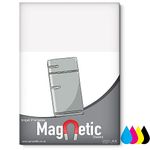 A4 Magnetic White Sheets | Compatible with Inkjet Printers | Gloss & Matt Available | 5 Sheet Pack | Create Your Own Fridge Magnets (Matt)