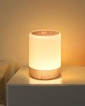 MEDE Night Light Kids Bedroom Touch Lamps Bedside Dimmable,Smart LED Night Light Baby with RGB Changing & Memory,USB Rechargeable Bedside Table Lamp Portable Nightlight for Newborn Breastfeeding