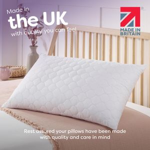 Slumberdown Hotel Pillows 4-Pack – Soft Support Bed Pillows