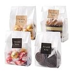 Lauren 50 Pcs Cookie Treat Bags Tra